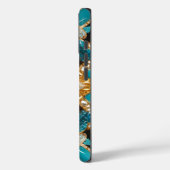 Apple iPhone 16 Case-Mate mit Farben der Bahamas Hülle (Rückseite / Links)