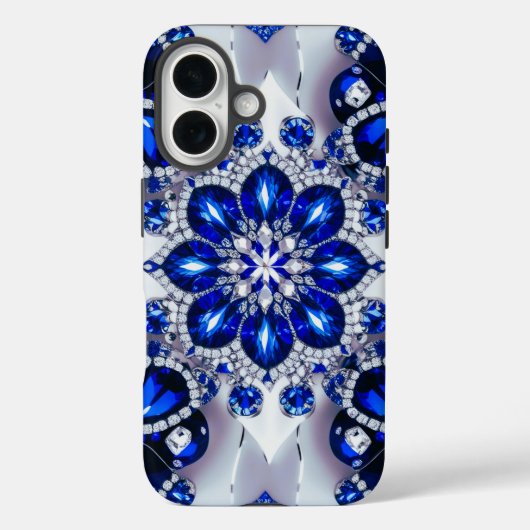 Apple iPhone 16 Case-Mate mit Finnland-Farben Hülle (Rückseite)