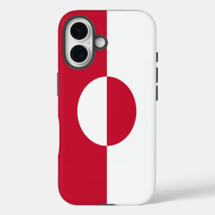 Apple iPhone 16 Case-Mate mit grönländischer Flagg Hülle