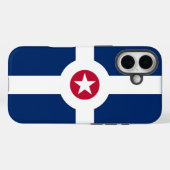 Apple iPhone 16 Case-Mate mit Indianapolis-Flagge Hülle (Rückseite (Horizontal))