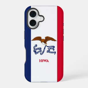 Apple iPhone 16 Case-Mate mit Iowa-Flagge Hülle
