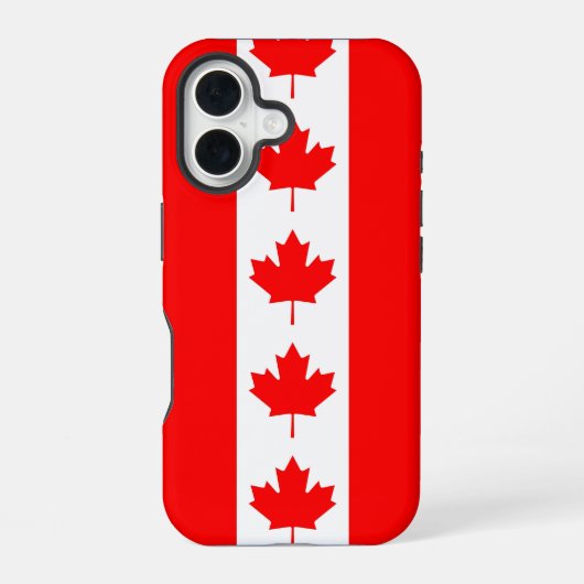 Apple iPhone 16 Case-Mate mit Kanada Hülle (Rückseite)