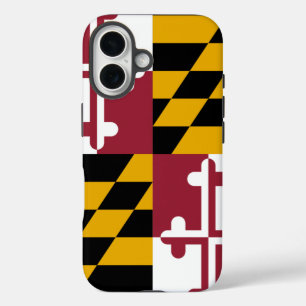 Apple iPhone 16 Case-Mate mit Maryland-Flagge Hülle