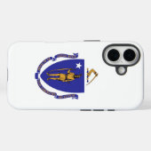 Apple iPhone 16 Case-Mate mit Massachusetts Flag Hülle (Rückseite (Horizontal))