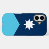 Apple iPhone 16 Case-Mate mit Minnesota-Flag Hülle (Rückseite (Horizontal))