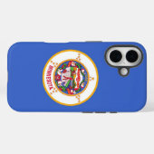 Apple iPhone 16 Case-Mate mit Minnesota-Flag Hülle (Rückseite (Horizontal))