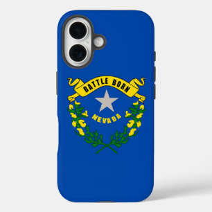 Apple iPhone 16 Case-Mate mit Nevada-Flagge Hülle