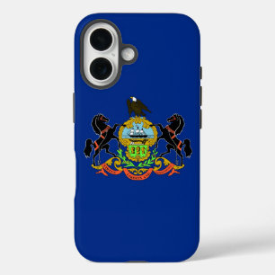 Apple iPhone 16 Case-Mate mit Pennsylvania-Flagge Hülle
