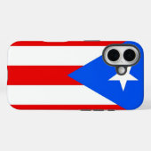 Apple iPhone 16 Case-Mate mit puerto-ricanischer F Hülle (Rückseite (Horizontal))