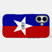 Apple iPhone 16 Case-Mate mit San Antonio-Flagge Hülle (Rückseite (Horizontal))