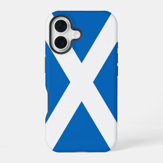 Apple iPhone 16 Case-Mate mit schottischer Flagge Hülle (Rückseite)