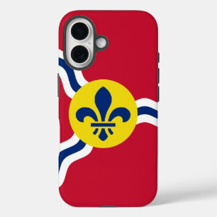 Apple iPhone 16 Case-Mate mit St. Louis-Flagge Hülle