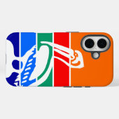 Apple iPhone 16 Case-Mate mit St. Petersburger Fla Hülle (Rückseite (Horizontal))