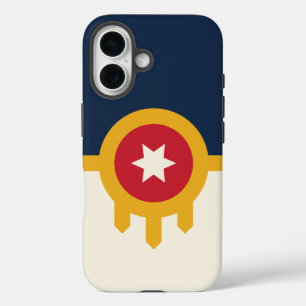 Apple iPhone 16 Case-Mate mit Tulsa City-Flagge Hülle