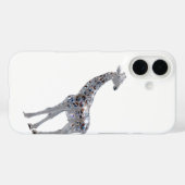 Apple iPhone 16 Crystal Giraffe Art Design Hülle  (Rückseite (Horizontal))