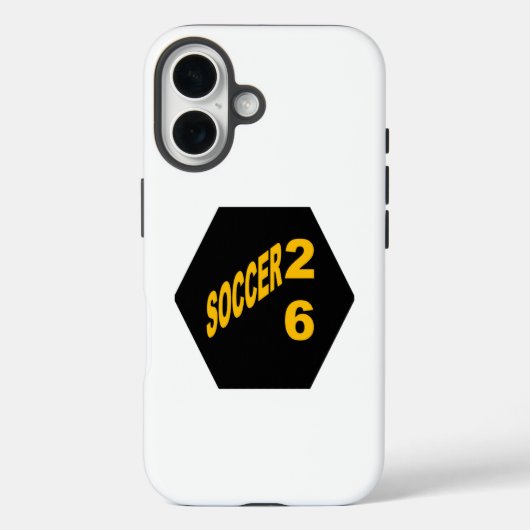Apple iPhone 16 Hülle FUßBALL 26 (Rückseite)
