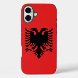 Apple iPhone 16 Plus Case-Mate, Albanien-Flagge Hülle