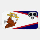 Apple iPhone 16 Plus Case-Mate Amerikanisches Samo Hülle (Rückseite (Horizontal))