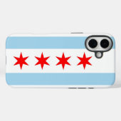 Apple iPhone 16 Plus Case-Mate Chicago Flag Hülle (Rückseite (Horizontal))