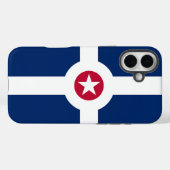 Apple iPhone 16 Plus Case-Mate Indianapolis Flagge Hülle (Rückseite (Horizontal))