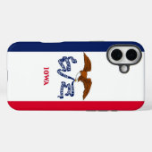 Apple iPhone 16 Plus Case-Mate Iowa Flag Hülle (Rückseite (Horizontal))