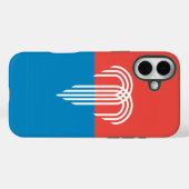Apple iPhone 16 Plus Case-Mate Kansas City Flag Hülle (Rückseite (Horizontal))
