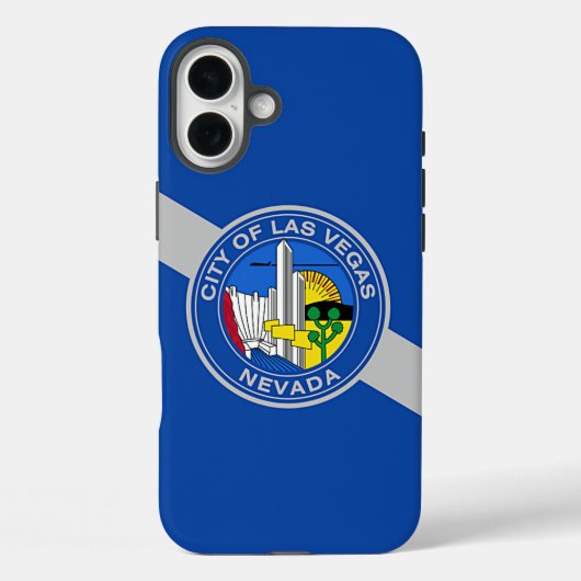 Apple iPhone 16 Plus Case-Mate Las Vegas Flag Hülle (Rückseite)