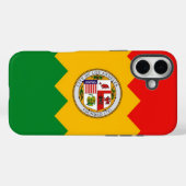 Apple iPhone 16 Plus Case-Mate, Los Angeles Flag Case-Mate iPhone Hülle (Rückseite (Horizontal))