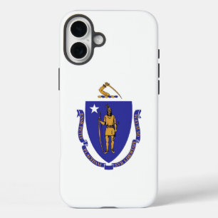 Apple iPhone 16 Plus Case-Mate, Massachusetts-Flag Hülle