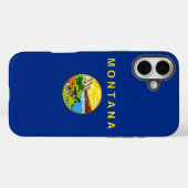 Apple iPhone 16 Plus Case-Mate Montana-Flag Hülle (Rückseite (Horizontal))