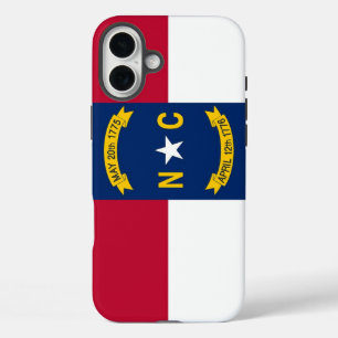 Apple iPhone 16 Plus Case-Mate North Carolina Flag Hülle