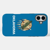 Apple iPhone 16 Plus Case-Mate, Oklahoma flag Case-Mate iPhone Hülle (Rückseite (Horizontal))