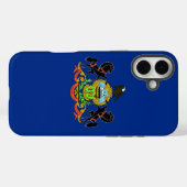 Apple iPhone 16 Plus Case-Mate Pennsylvania-Flagge Hülle (Rückseite (Horizontal))