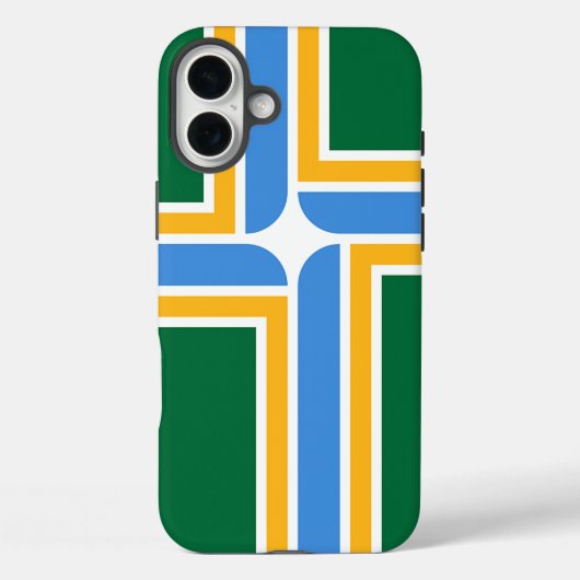 Apple iPhone 16 Plus Case-Mate Portland-Flagge Hülle (Rückseite)