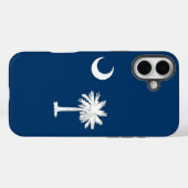 Apple iPhone 16 Plus Case-Mate South Carolina Flag Hülle (Rückseite (Horizontal))