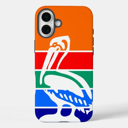 Apple iPhone 16 Plus Case-Mate St. Petersburg Flag Hülle (Rückseite)