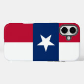 Apple iPhone 16 Plus Case-Mate Texas-Flagge Hülle (Rückseite (Horizontal))