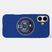 Apple iPhone 16 Plus Hülle, alte Flagge des Bundes Case-Mate iPhone Hülle (Rückseite (Horizontal))