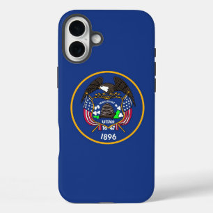 Apple iPhone 16 Plus Hülle, alte Flagge des Bundes Hülle
