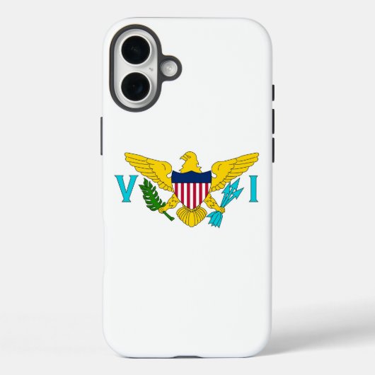 Apple iPhone 16 Plus Hülle, Flagge der Amerikanisc Case-Mate iPhone Hülle (Rückseite)
