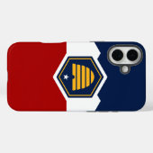 Apple iPhone 16 Plus Hülle, Utah-Flagge Case-Mate iPhone Hülle (Rückseite (Horizontal))