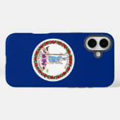 Apple iPhone 16 Plus Hülle, Virginia-Flagge Case-Mate iPhone Hülle (Rückseite (Horizontal))