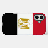 Apple iPhone 16 Plus Mate, ägyptische Flagge Case-Mate iPhone Hülle (Rückseite (Horizontal))
