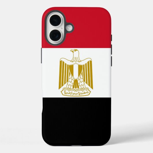 Apple iPhone 16 Plus Mate, ägyptische Flagge Case-Mate iPhone Hülle (Rückseite)