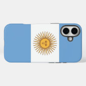 Apple iPhone 16 Plus Mate, argentinische Flagge Case-Mate iPhone Hülle (Rückseite (Horizontal))