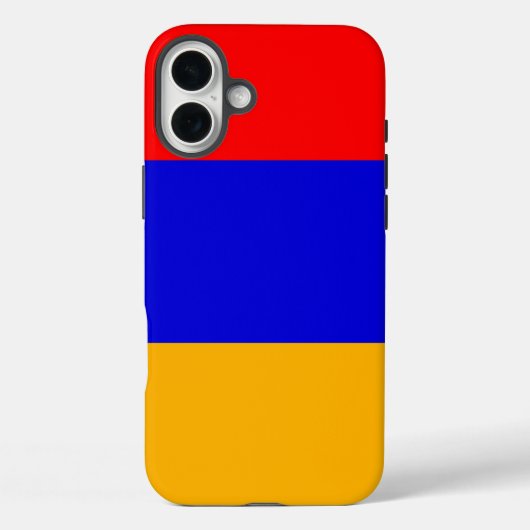 Apple iPhone 16 Plus Mate, Armenien-Flagge Case-Mate iPhone Hülle (Rückseite)