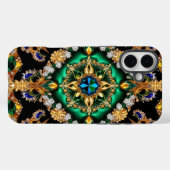 Apple iPhone 16 Plus Mate, Brasilien Farben Case-Mate iPhone Hülle (Rückseite (Horizontal))