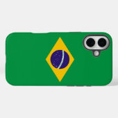 Apple iPhone 16 Plus Mate, Brasilien-Flagge Case-Mate iPhone Hülle (Rückseite (Horizontal))