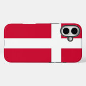 Apple iPhone 16 Plus Mate, Dänemark-Flagge Case-Mate iPhone Hülle (Rückseite (Horizontal))