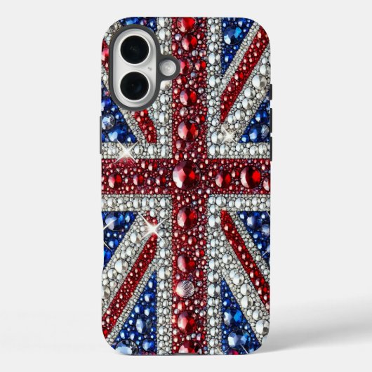 Apple iPhone 16 Plus Mate, Farben des Vereinigten  Case-Mate iPhone Hülle (Rückseite)